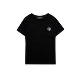 ステッチロゴベーシックTシャツ [BLACK]
