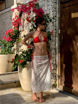 LACE RIBBON SKIRT