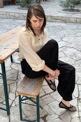 TWO-TUCK JOGGER PANTS_BLACK