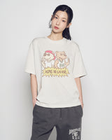 26SS ロックアンドロールACベアピグメント半袖Tシャツ