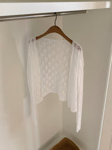 [MADE] エルソン サマー クロシェ カーディガン