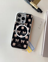 [MADE]ミッドナイト シルバーエポキシ MagSafe対応 iPhoneケース