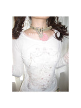 strawberry sparkling choker
