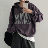 Youth lettering boxy hoodie (4 colors)