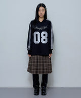 NUMBERING FOOTBALL JERSEY (BLACK)_F24ZB064