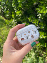[子羊とホットティー、アナック airpods クリアケース入り]