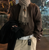 out Soft Cash-like Round Knit