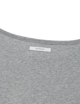 プラケット リブド ティーシャツ(GREY)