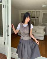 ホエンドレスワンオフショルダーノースリーブTシャツ