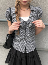 ミエンティアードバンドミニスカート