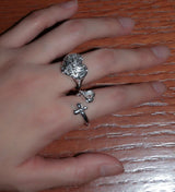[MADE] melted volume heart ring