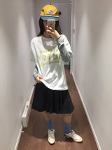 【即日発送】YWD プリーツスカート + ベルト (2color)