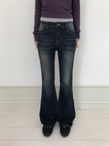 Renil Washed Bootcut Denim Pants