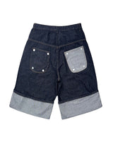 Culture Roll-up Selvedge Bermuda Denim