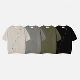 ダイアゴナル スリック カーディガン(4colors)