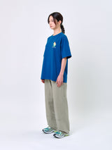 ウォッシュドステッチカーペンター パンツ_ライトグレー