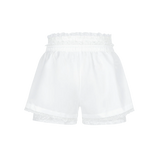 13DE MARZO Bear Lacy Bowknot Shorts