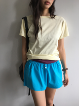 Mellow Deep U-Neck T-Shirt (3color)