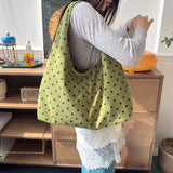 Cordu dot bag olive green