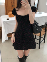 Dear Flower Mini Dress (2 colors)