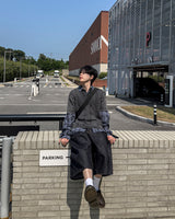 べズロ S/S ピグメントチェックシャツ