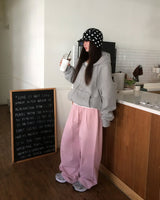 [ORIGINAL] ROSE Pintuck Cotton Pants