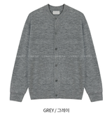  Logane cashmere hachi round neck cardigan