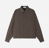No.1360 チェックカオスクロップシャツ (3color)