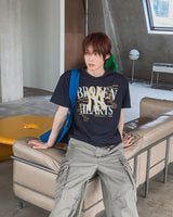Dylan Vintage Lettering Graphic Short Sleeve T-shirt