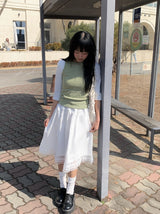 ナッティベーシックペンダントリブタンクトップ