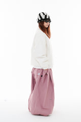 BSR NEW SUPER WIDE JOGGER PANTS INDY PINK