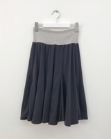 Rosé banding cutout skirt (3color)