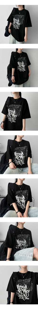 Tor oversized-fit short-sleeved T-shirt