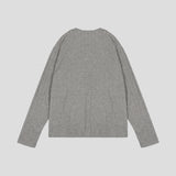 ASCLO Henry Neck Knit Rong T (4color)