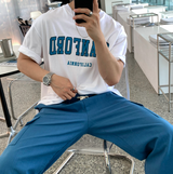 Maret Ice Linen Cargo Banding Wide Pants