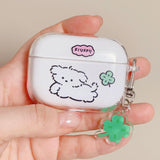 [AirPods] フラフィークローバーハードケース (only case)