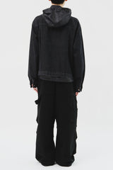 Moss Color Denim Jacket (2color)