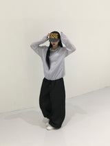 [Ritcore MADE] Mini Dot Wide Denim Pants (2c)