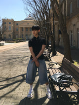 Rad Back Cargo Bermuda Pants 2C