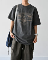 バウ モータース ピグメント ショートスリーブ Tシャツ