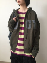 YWD DUGY フーディージップアップ