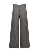 SIDE BEADS PANTS CHACOAL