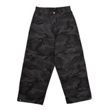 (Unisex) Camo pintuck pants