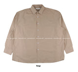 ルーズフィットソフトウォッシングシャツ (6color)