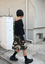 MESH SHIRRING TOP