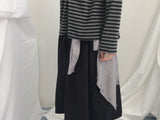 Ribbon Stripe Loose Top