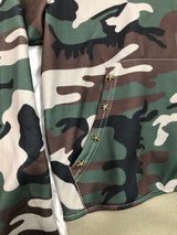 スターカモクロップフーディ(zip-up)