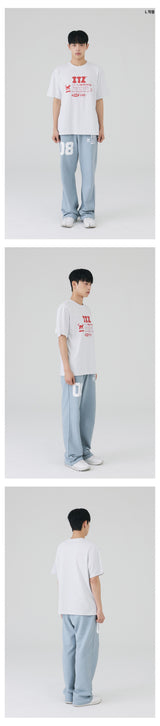 ITZ オフィシャルロゴTシャツ　ライトグレー