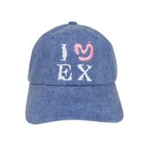 アイラブ EX ボールキャップ ( ウォッシングデニム )