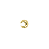 【MADE】 Gold moon earcuff